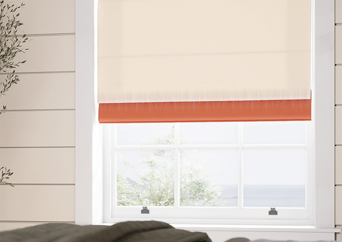 Petal & Block Monsoon Mist, Sunset - Roman Blind - Image 5
